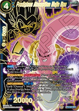 Prodigious Absorption Majin Buu (SPR) — Destroyer Kings card