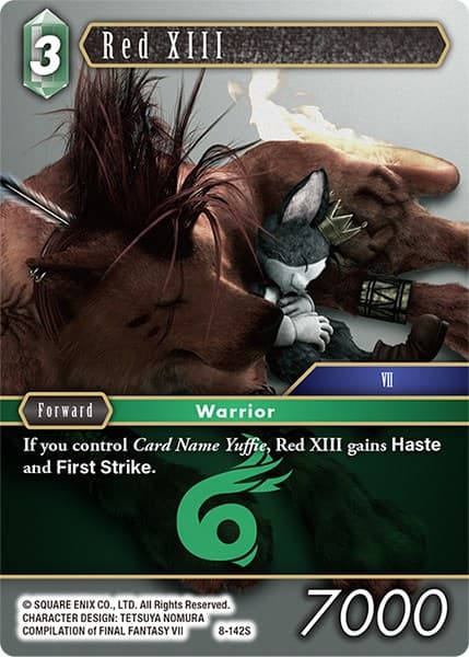 Red XIII — Opus VIII card