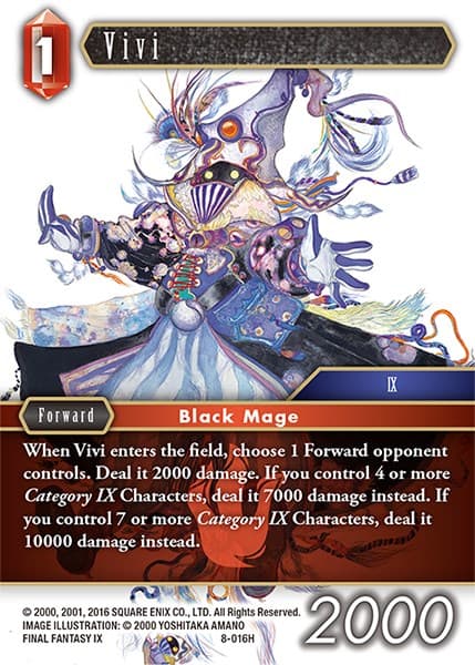 Vivi — Opus VIII card