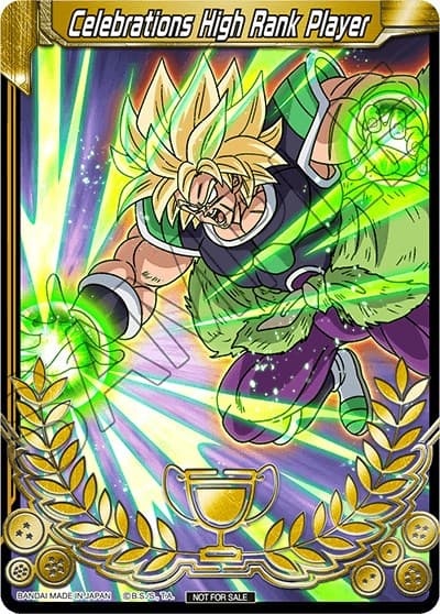 Celebrations High Rank Player (Celebrations 2019 - Merit Card - Top 50) — Tournament Promotion Cards card