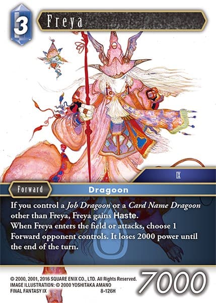 Freya — Opus VIII card
