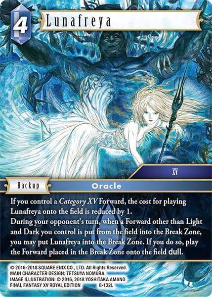 Lunafreya — Opus VIII card