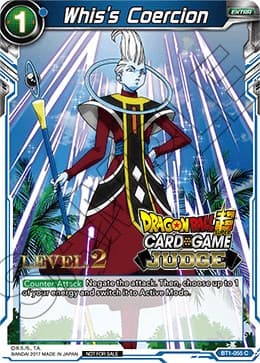 Whis's Coercion (Level 2) — Judge Promotion Cards card