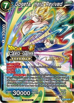 Gogeta, Hero Revived (Level 2) — Judge Promotion Cards card