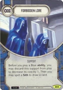 Forbidden Lore — Convergence card