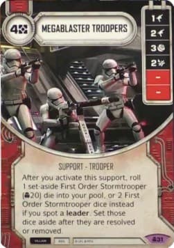 Megablaster Troopers — Convergence card