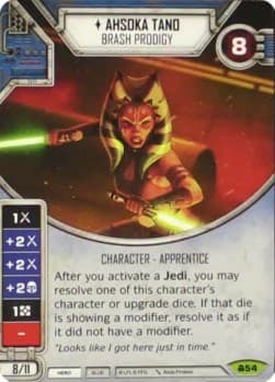 Ahsoka Tano - Brash Prodigy — Convergence card