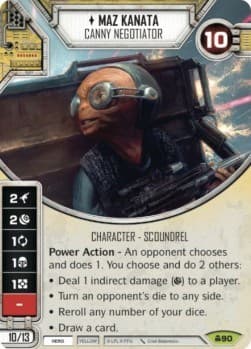 Maz Kanata - Canny Negotiator — Convergence card