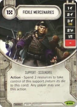 Fickle Mercenaries — Convergence card