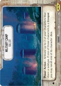 Military Camp - Kaller — Convergence card