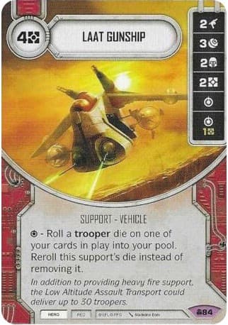 LAAT Gunship — Convergence card
