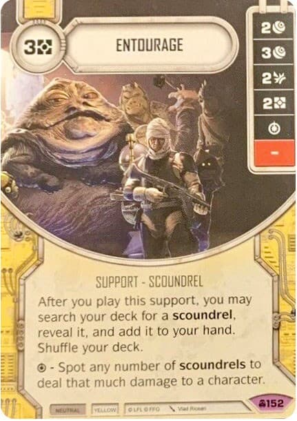 Entourage — Convergence card
