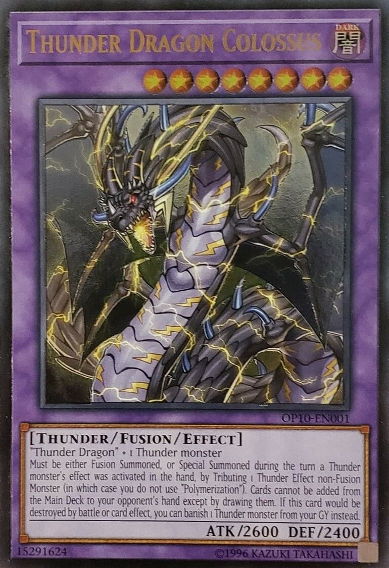 Thunder Dragon Colossus (UTR) — OTS Tournament Pack 10 card
