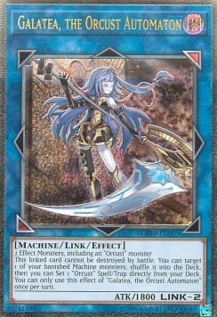 Galatea, the Orcust Automaton (UTR) — OTS Tournament Pack 10 card