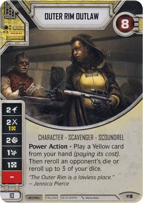 Outer Rim Outlaw — Allies of Necessity card