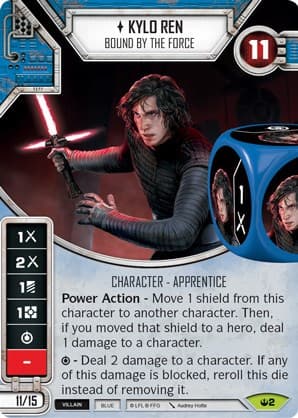Kylo Ren - Bound By The Force (Card Only) — Spark of Hope card
