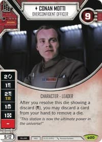 Conan Motti - Overconfident Officer — Spark of Hope card