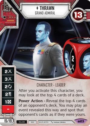Thrawn - Grand Admiral (Card Only) — Spark of Hope card