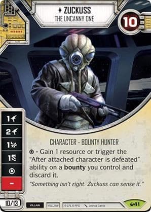 Zuckuss - The Uncanny One (Card Only) — Spark of Hope card