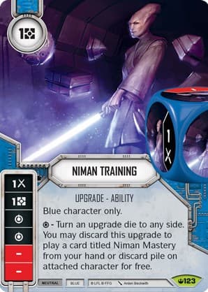 Niman Training (Card Only) — Spark of Hope card
