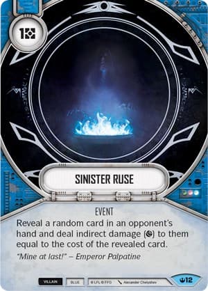 Sinister Ruse — Spark of Hope card