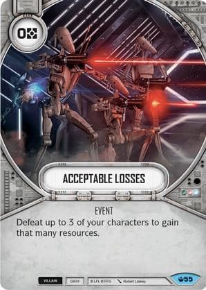 Acceptable Losses — Spark of Hope card
