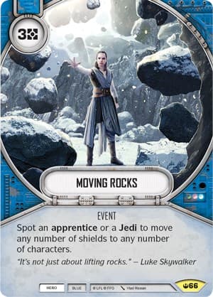 Moving Rocks — Spark of Hope card