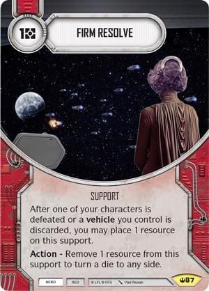 Firm Resolve — Spark of Hope card