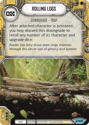 Rolling Logs — Spark of Hope card