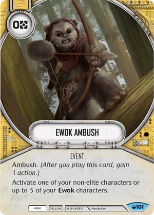 Ewok Ambush — Spark of Hope card