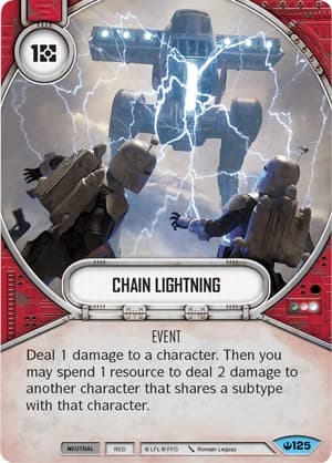 Chain Lightning — Spark of Hope card