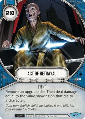 Act of Betrayal — Spark of Hope card