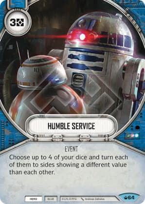 Humble Service — Spark of Hope card