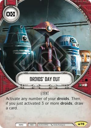 Droids' Day Out — Spark of Hope card