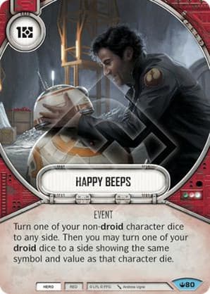 Happy Beeps — Spark of Hope card