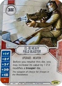 EL-16 Heavy Field Blaster (Card Only) — Spark of Hope card