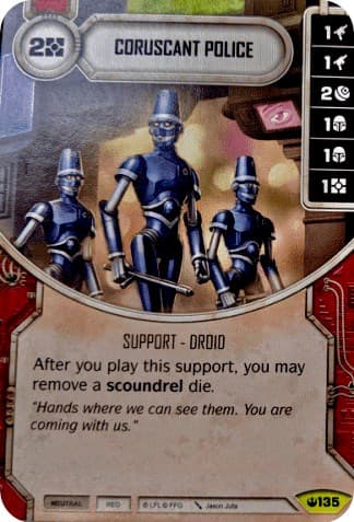 Coruscant Police (Card Only) — Spark of Hope card