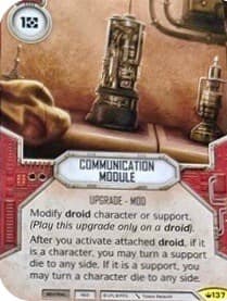 Communication Module — Spark of Hope card