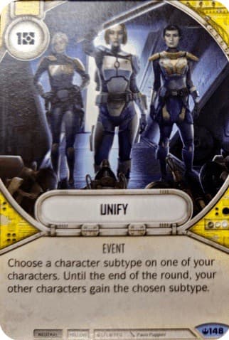 Unify — Spark of Hope card