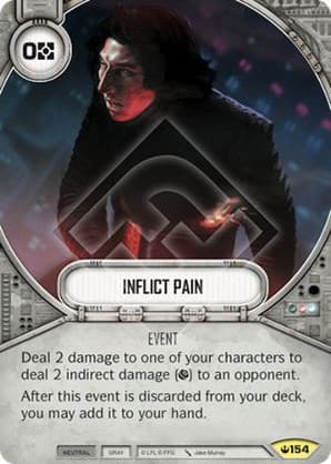 Inflict Pain — Spark of Hope card