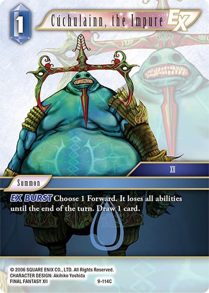 Cuchulainn, the Impure EX — Opus IX card