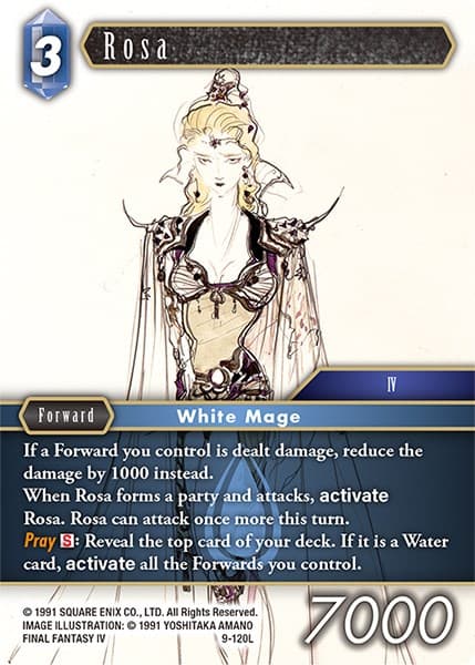 Rosa — Opus IX card