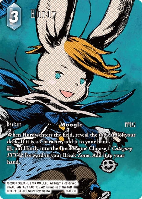 Hurdy (Full Art) — Opus IX card