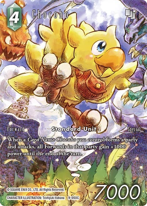 Chocobo (Full Art) — Opus IX card