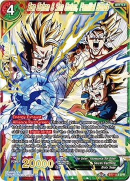 Son Gohan & Son Goten, Familial Bonds (SPR) — Assault of the Saiyans card