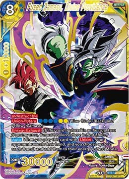Fused Zamasu, Divine Providence (SPR) — Assault of the Saiyans card