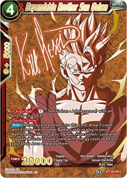 Dependable Brother Son Gohan (SPR Signature) — Assault of the Saiyans card