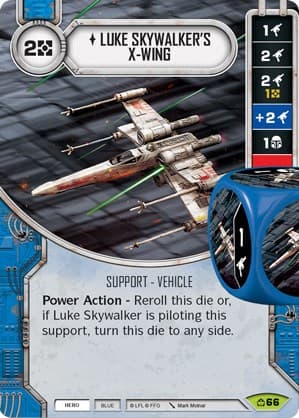 Luke Skywalker's X-Wing — Covert Missions card