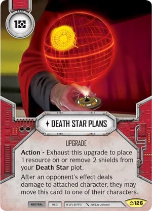 Death Star Plans — Covert Missions card