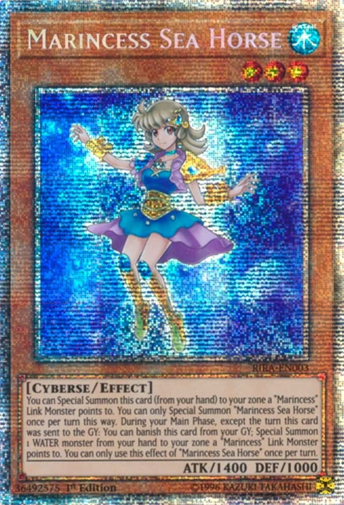Marincess Sea Horse (Starlight Rare) — Rising Rampage card